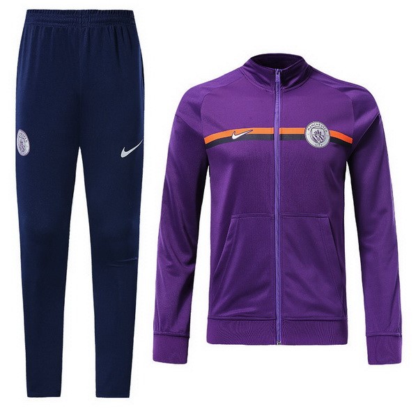 Chandal Del Manchester City 2018-2019 Purpura Azul